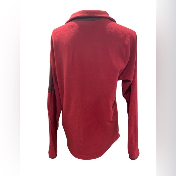 Marmot Women's Vibrant Red Ski Fleece Jacket Medium - Picture 4 of 4